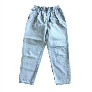 SEARS Jeans Women's Size 24 Inch Waist Blue 100% Cotton High Waist Vintage